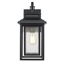 Trans Globe 51690 BK - 1LT MDRN MISSON WALL LANTERN S